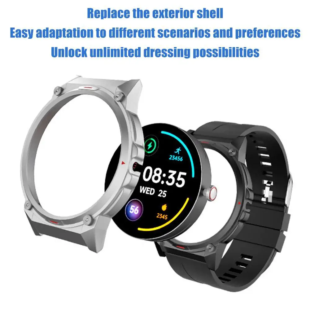 

Advanced Smartwatch 1.43inch Wellness Monitoring Smart Watch Bluetooth Call Digital Fitness Tracker For Xiaomi Huawei Phones