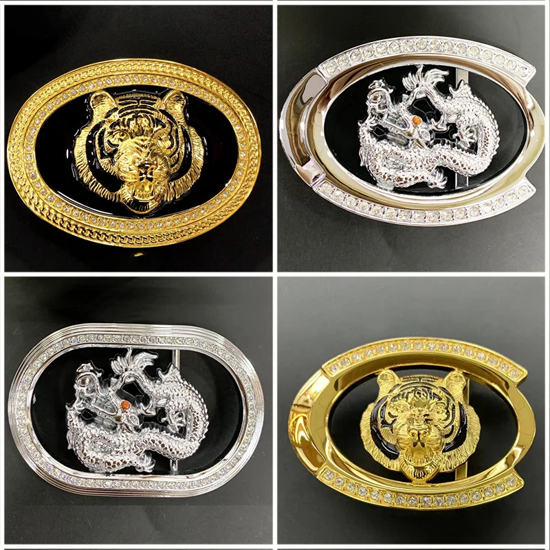 pure-copper-belt-buckle-for-men-smooth-embedded-diamond-eagle-leopard-head-trendy-cool-pants-head-clip-smooth-surface