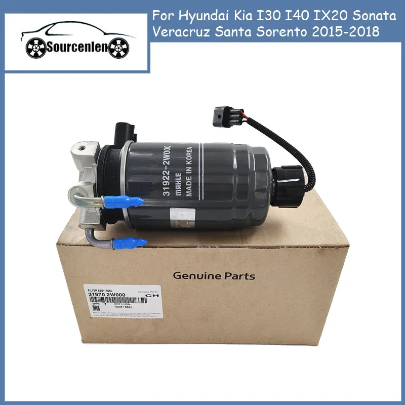 

Diesel Filter For Hyundai Kia I30 I40 IX20 Sonata Veracruz Santa Sorento 2015-2018 319702W000 31970-2W000