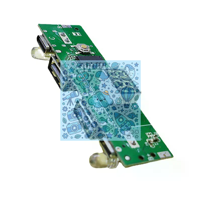 5V 2A Digital Display Power Bank Circuit Strip Module TYPE-C Micro USB A8188Mobile Power Motherboard