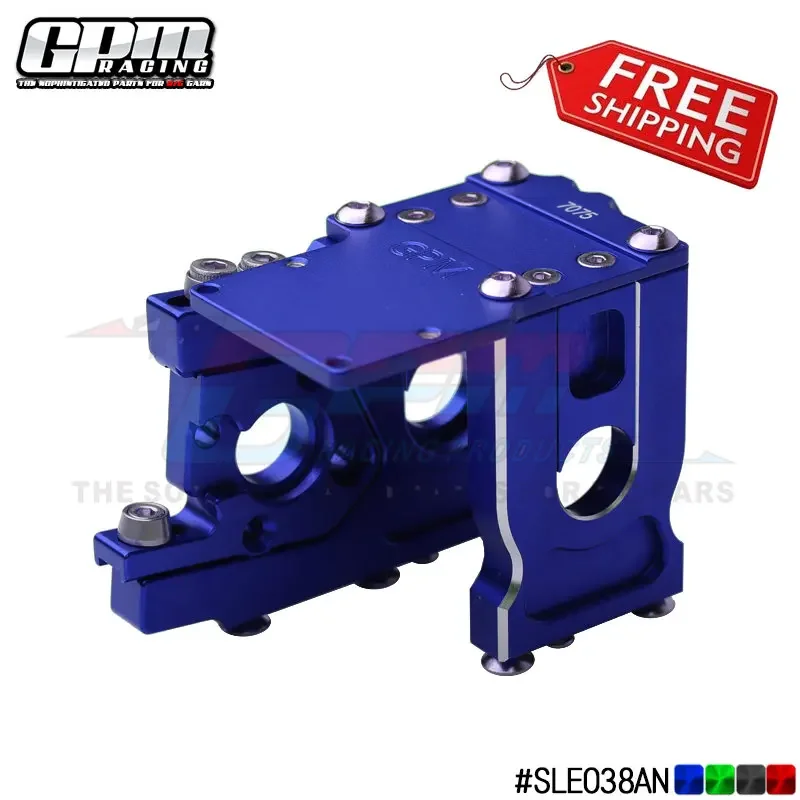 Pasamer Support Moteur RC Alliage Aluminium – Montage Moteur Voiture Télécommandée ARRMA 1/7 1/8