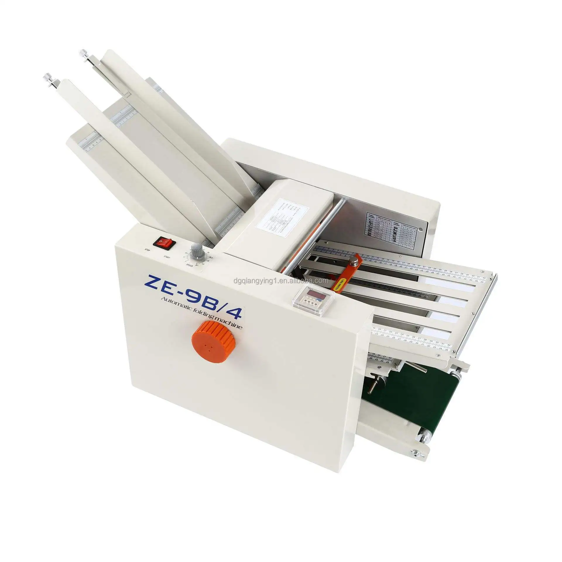 Full-Automatic Continuous Paper Folding Machine Fast Manual Mode for Multiple Booklet Brochure Leaflet Filing-for Business