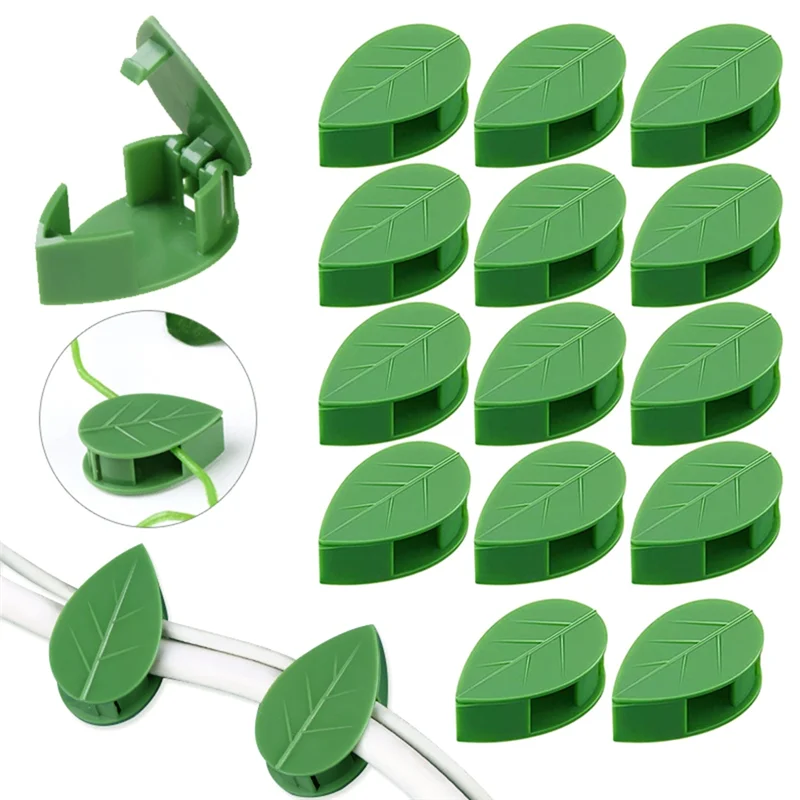 30Pcs Invisible Plant Clips for Climbing Plants, Self-Adhesive Plant Fixing Devices