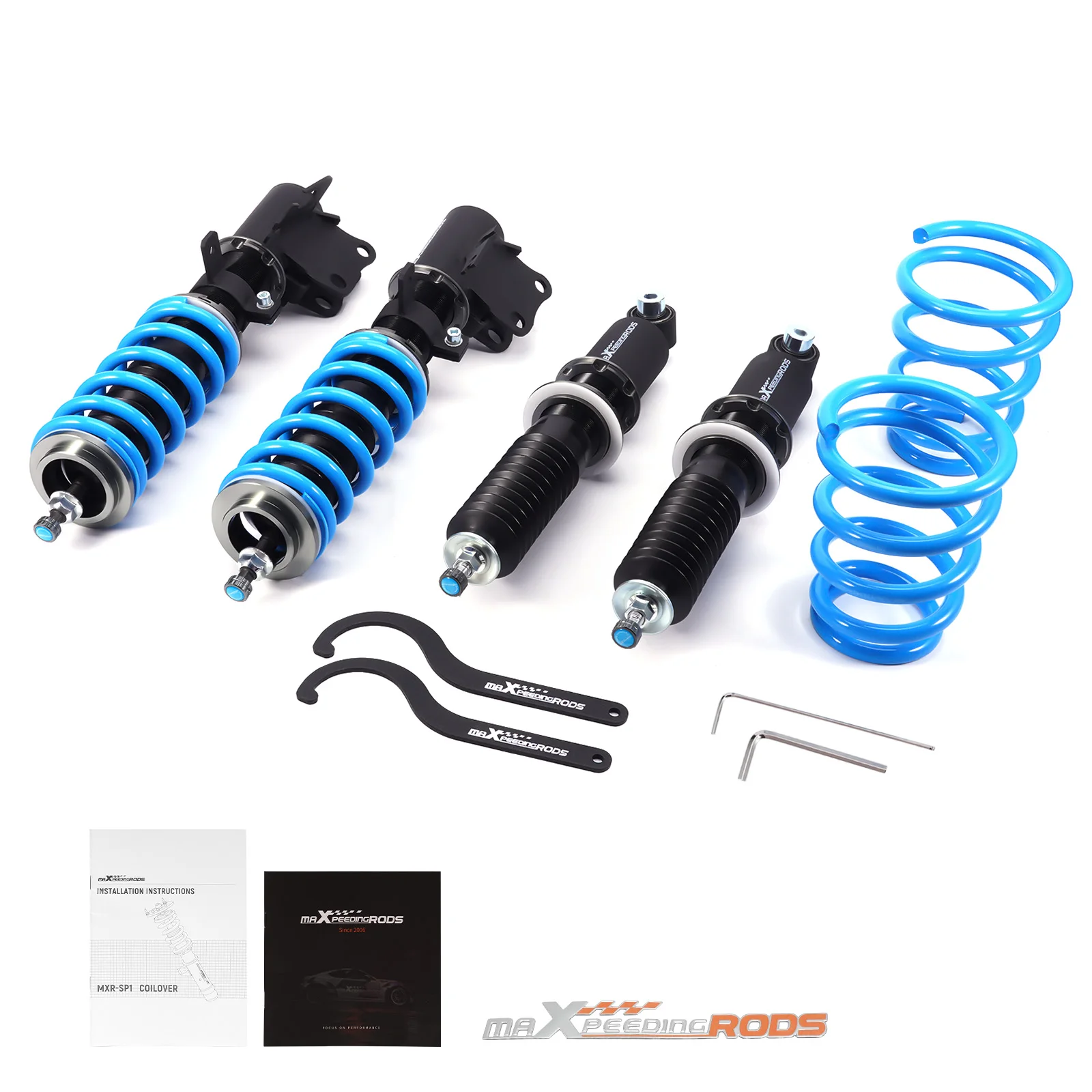 maXpeedingrods COT6 Series 24 Damping Coilover For Holden Commodore VE 2006-2013 Coilover Suspension Coilovers Lowering Kit