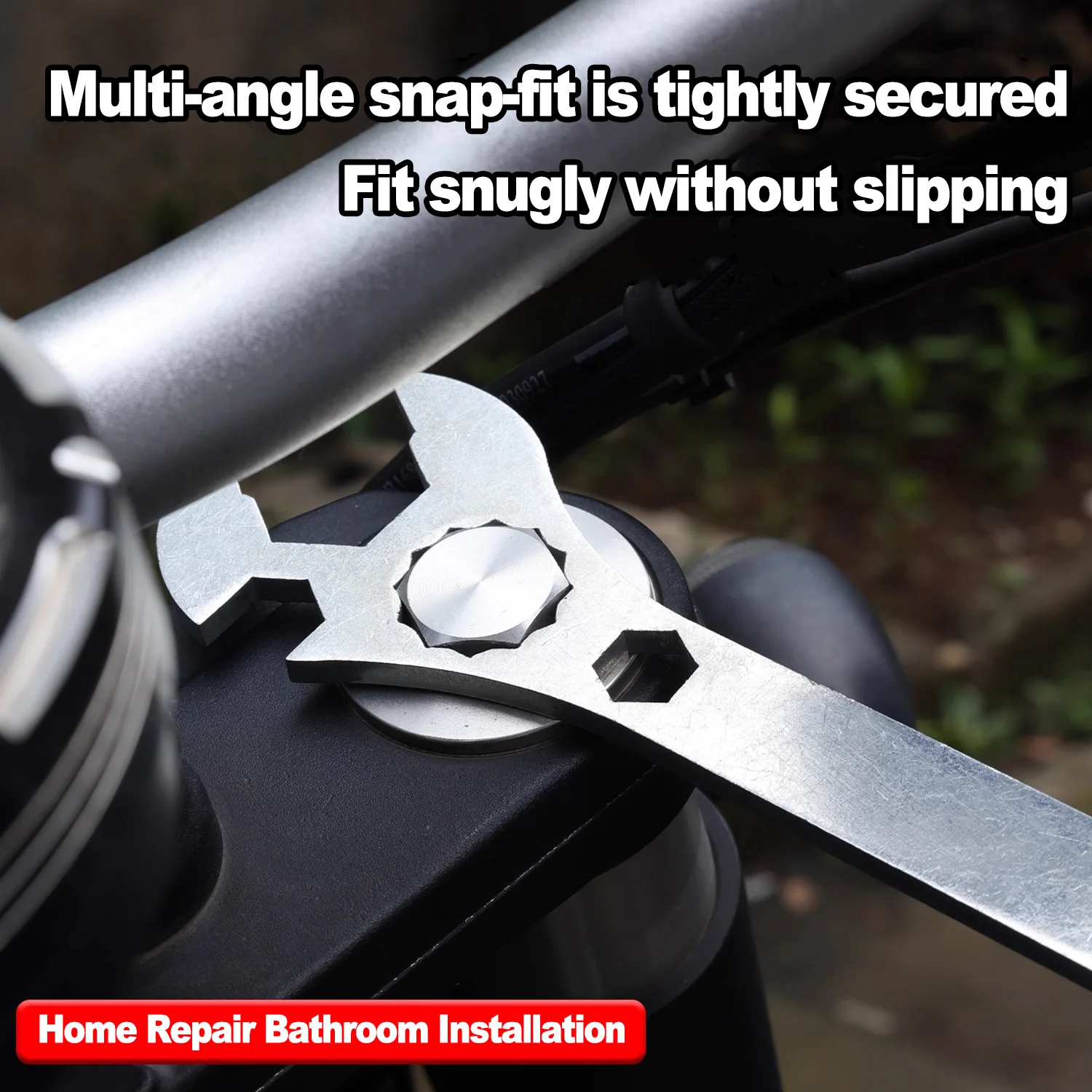 Multi Functional Air Conditioner Wrench Open End Wrench Set Ultra-Thin Flat Wrench Tool Multi-Function Double-End Fixed Wrench