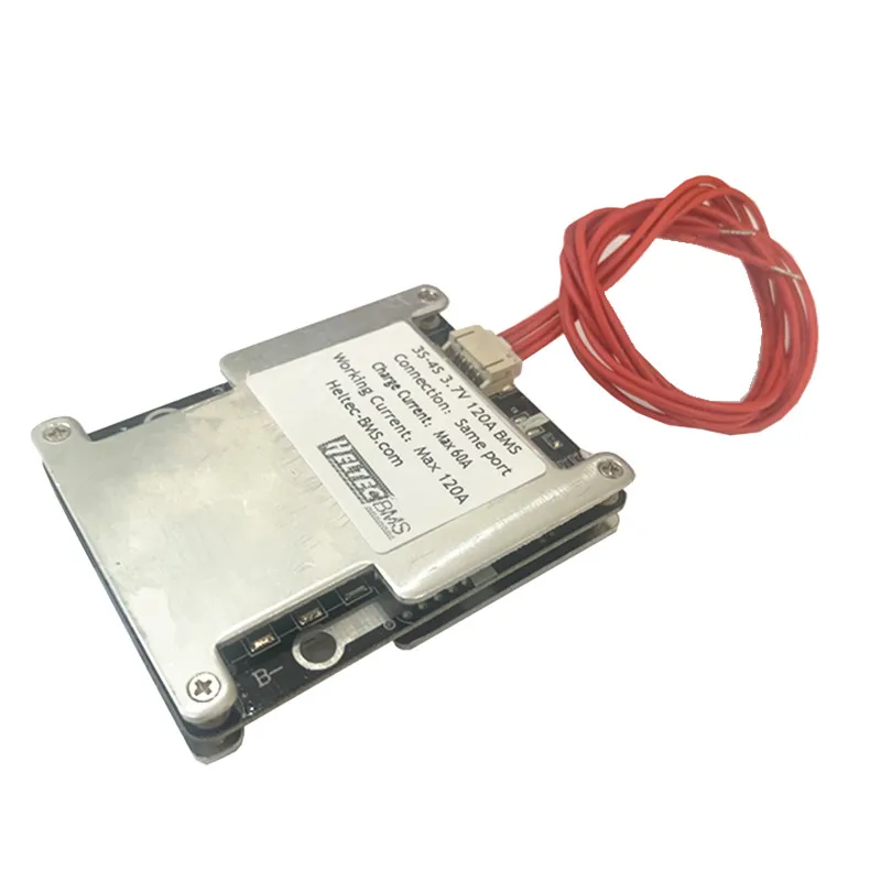 

4S 120A BMS with 4S 5A Capacitor Active Balancer Group balance for 12.8V/150Ah Lifep04 Power Wall/ 1000W Enery Storage System