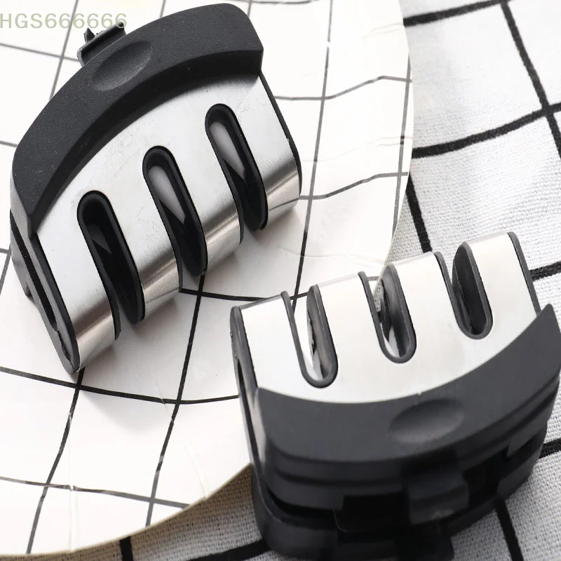 

Home Knife Sharpener Handheld Three Section Rapid Sharpening and Cutting Diamond Pipe Sharpener