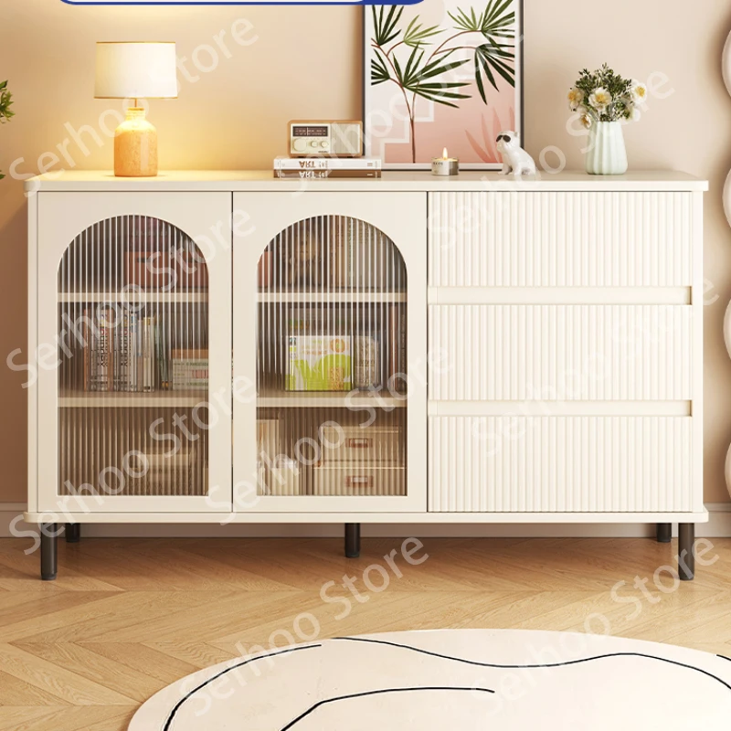 

Mobile Storage Makeup Cabinet Sideboard Display Organizer Kitchen Hotel Shoe Glass Corner File Gabinete Furniture For Tv