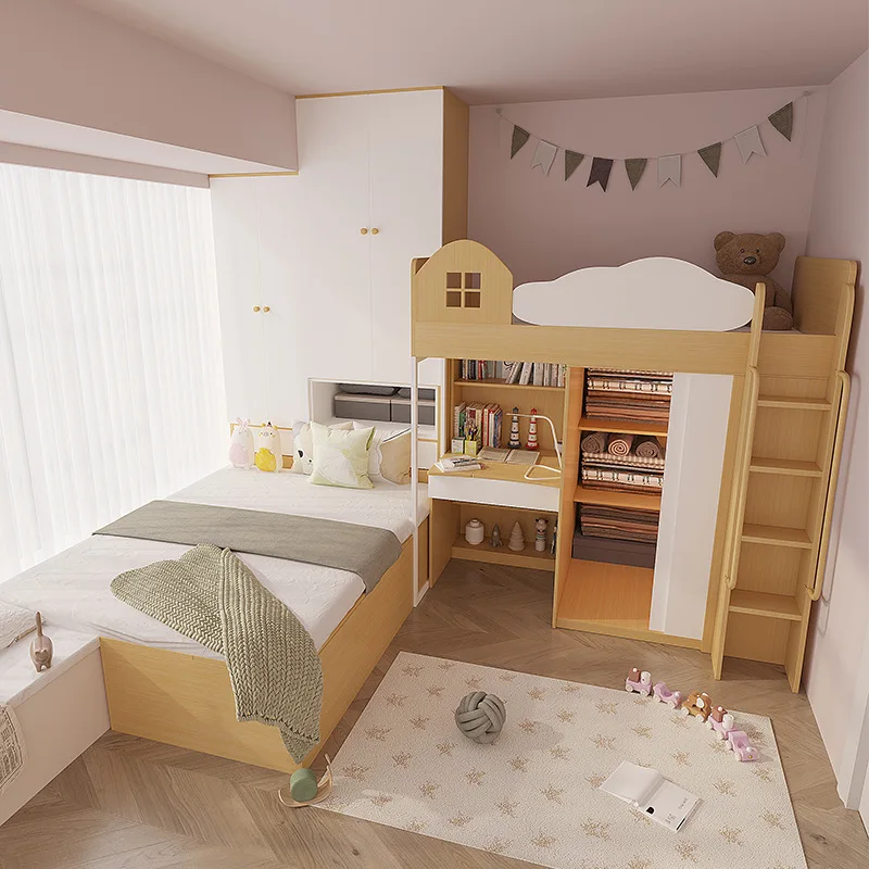

Cloakroom Small apartment splicing bay window bed Go to bed Under table Children's bed Save space