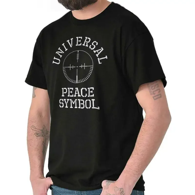 Funny Pro Gun Target 2A 2nd Amendment Rights Womens or Mens Crewneck T Shirt Tee