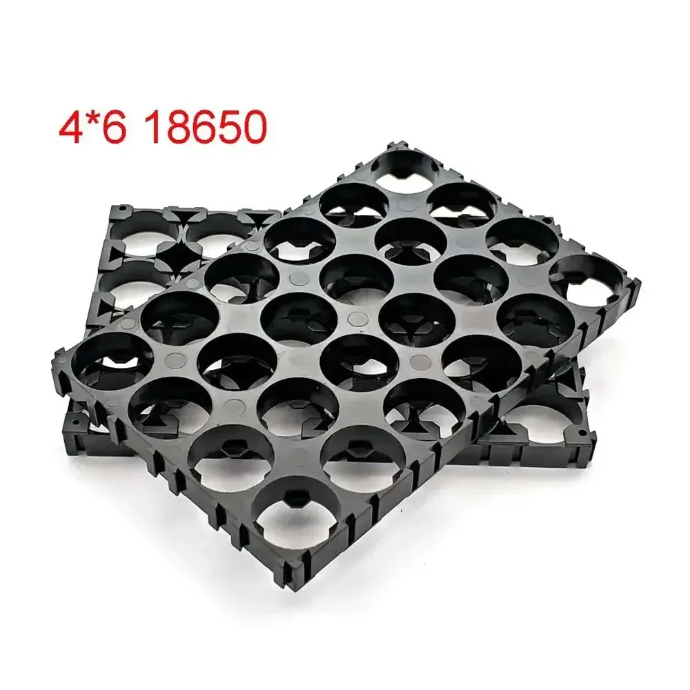 18650 Lithium Cell Cylindrical Battery Case Holder Batteries Pack Plastic Holder Bracket for Diy Battery Pack