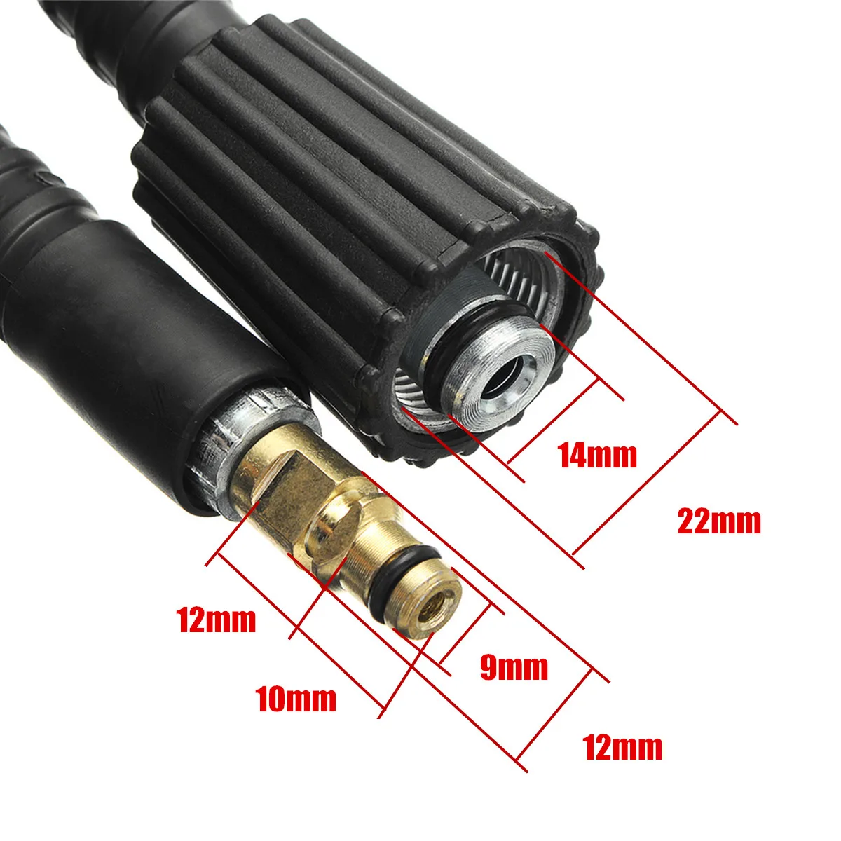 6/8M Car Washing Machine Hose Pipe Cord High Pressure Cleaner Extension Hose Water Hose For Karcher K2 K3 K4 K5 K6 K7 Sink