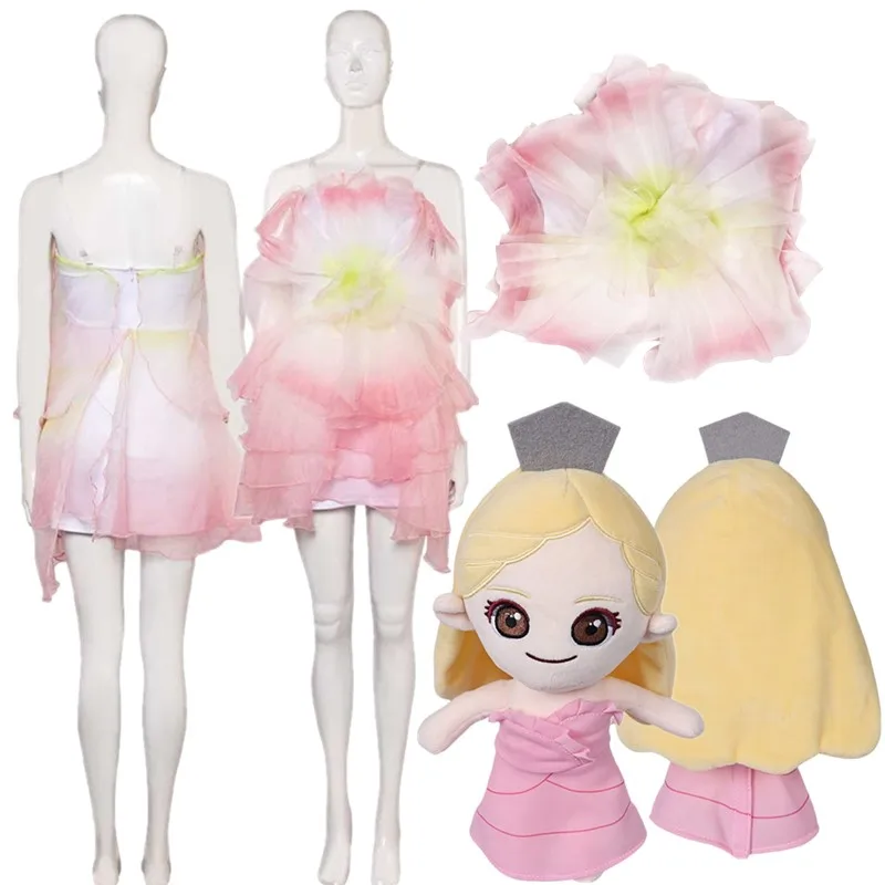 

Fantasia Wicked Disguise Glinda Cosplay Costume Adult Women Dress Outfits Halloween Carnival Party Suit