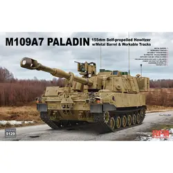 RYEFIELD MODEL RFM RM-5129 1/35 M109A7 Paladin - Scale Model Kit