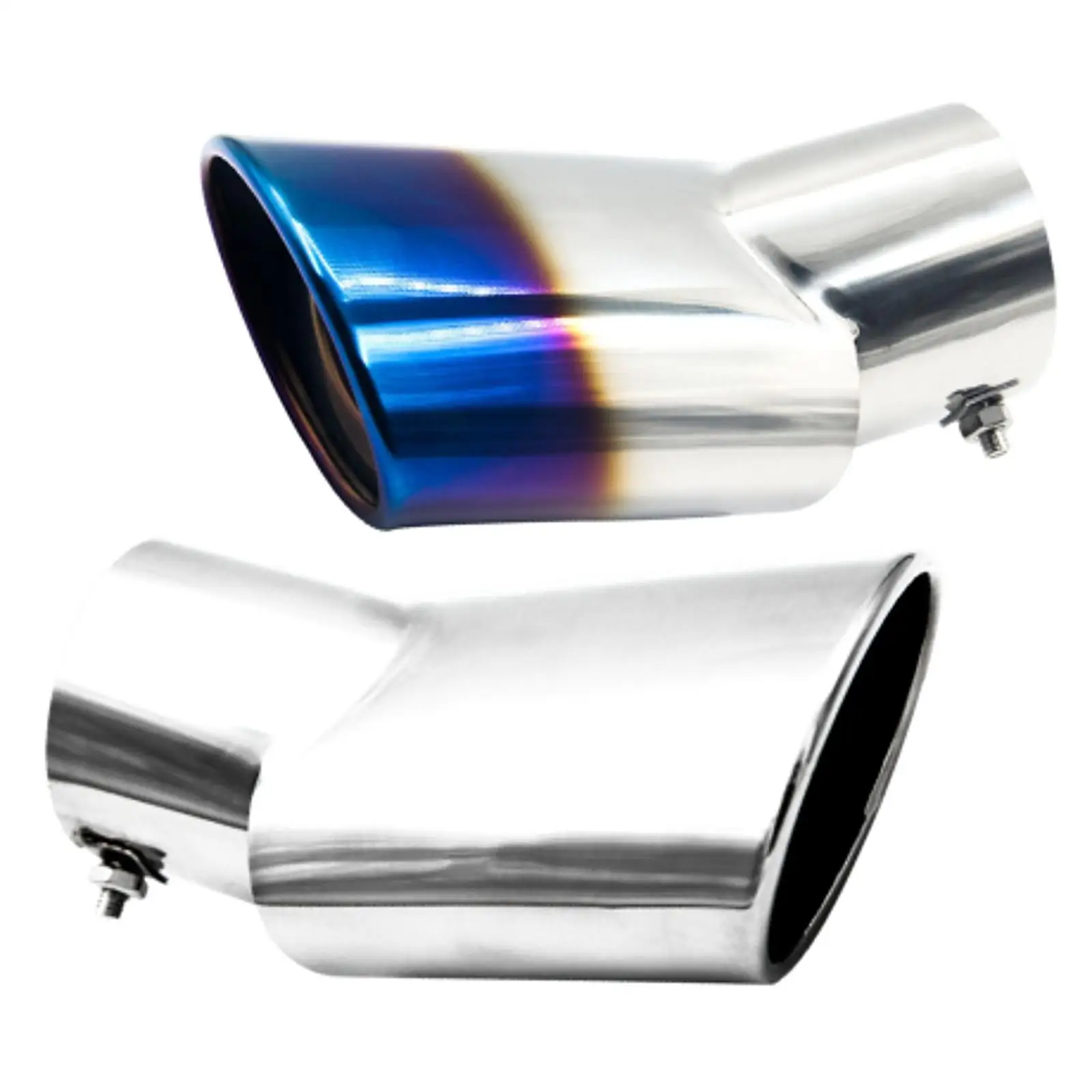

Generic Car Exhaust Muffler Decoration Universal Easy Installation Automotive Accessories Exhaust Tip Tailpipe Tip Tail Muffler