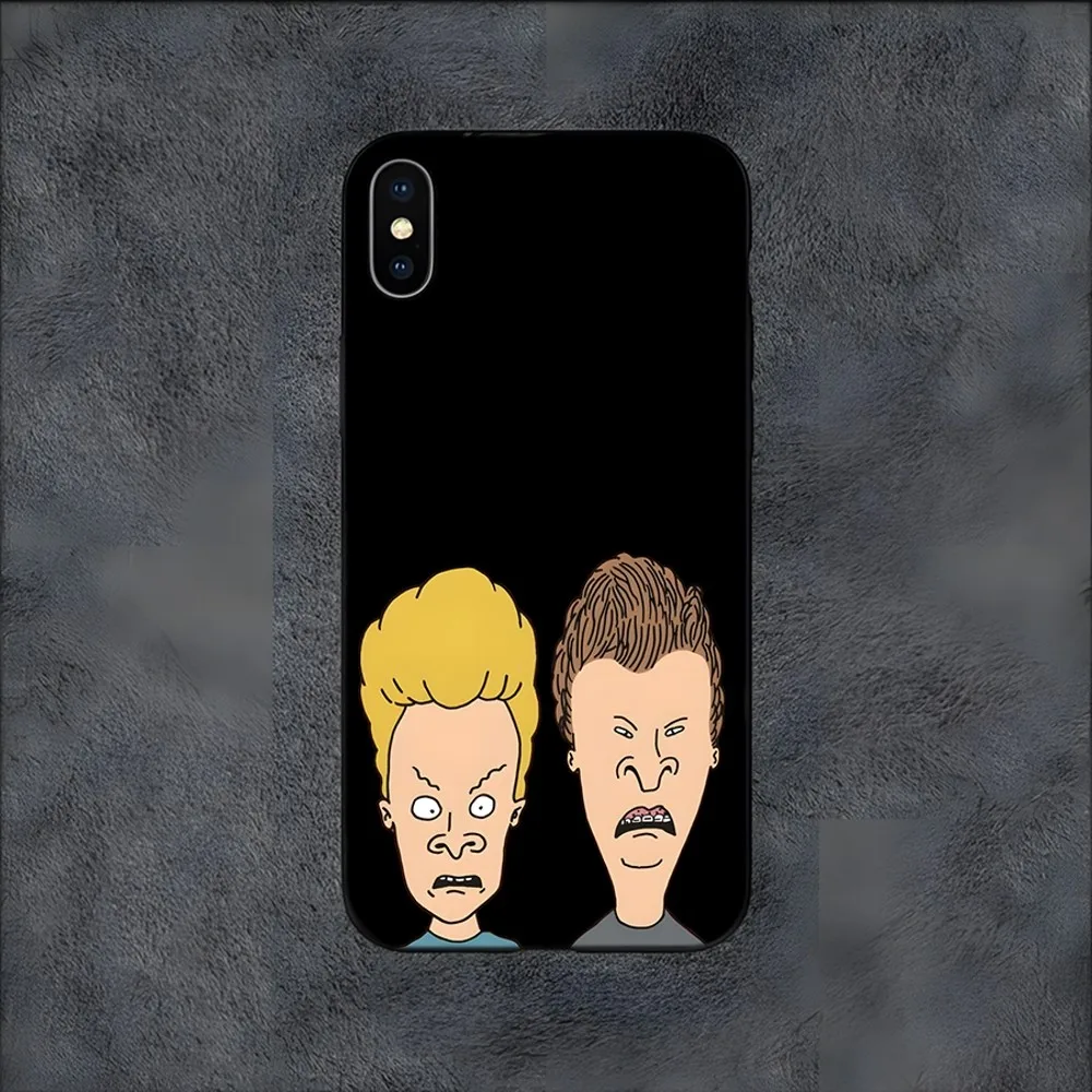 B-Beavis and Butthead Phone Case For Samsung S21,S22,S23,S30,Ultra,S20,S30,Plus,S21 Fe,10,9,5G Silicone Cover