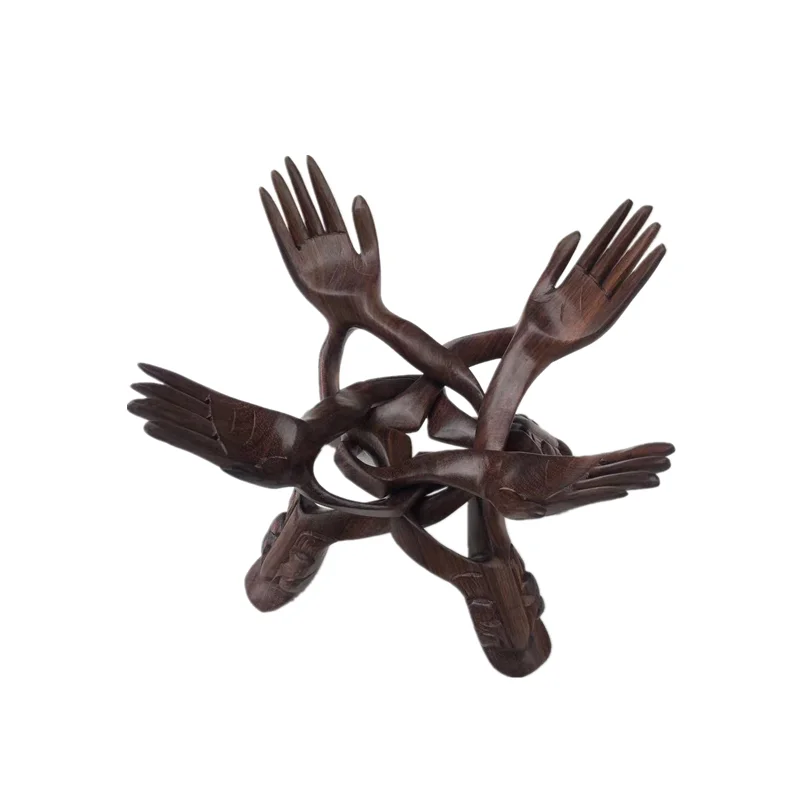 Fruit plate rack, bracket bracket base, solid wood bergamot rack