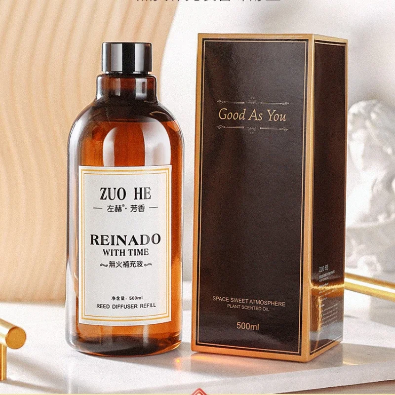 

Reed Diffuser Refill Oil, Fragrance Oil for Home Fragrance Rattan Stick Diffuser, 5 Star Hotel Scents 500ml Shangri-La, Hilton