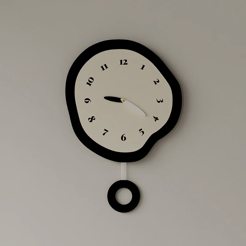 

Luxe Art Deco Wall Clock: Silent, Creative Home Decor To Elevate Your Living Room Style
