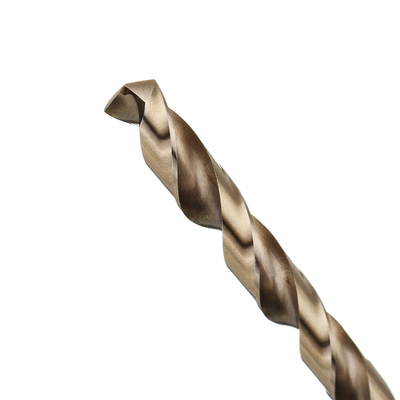 25Pcs 1-13mm M35 HSS-Co Cobalt Straight Shank Twist Drill Bits Set Metal Drilling Hole For Wood Stainless Steel Iron Aluminum