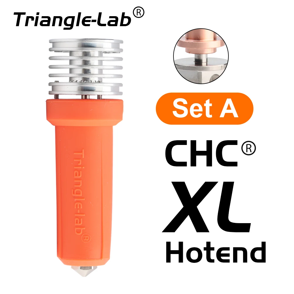 trianglelab CHC XL HOTEND HIGH Performance high flowrate high speed wear-resistant FDM hotend Compatible carbon fiber VORON 3D
