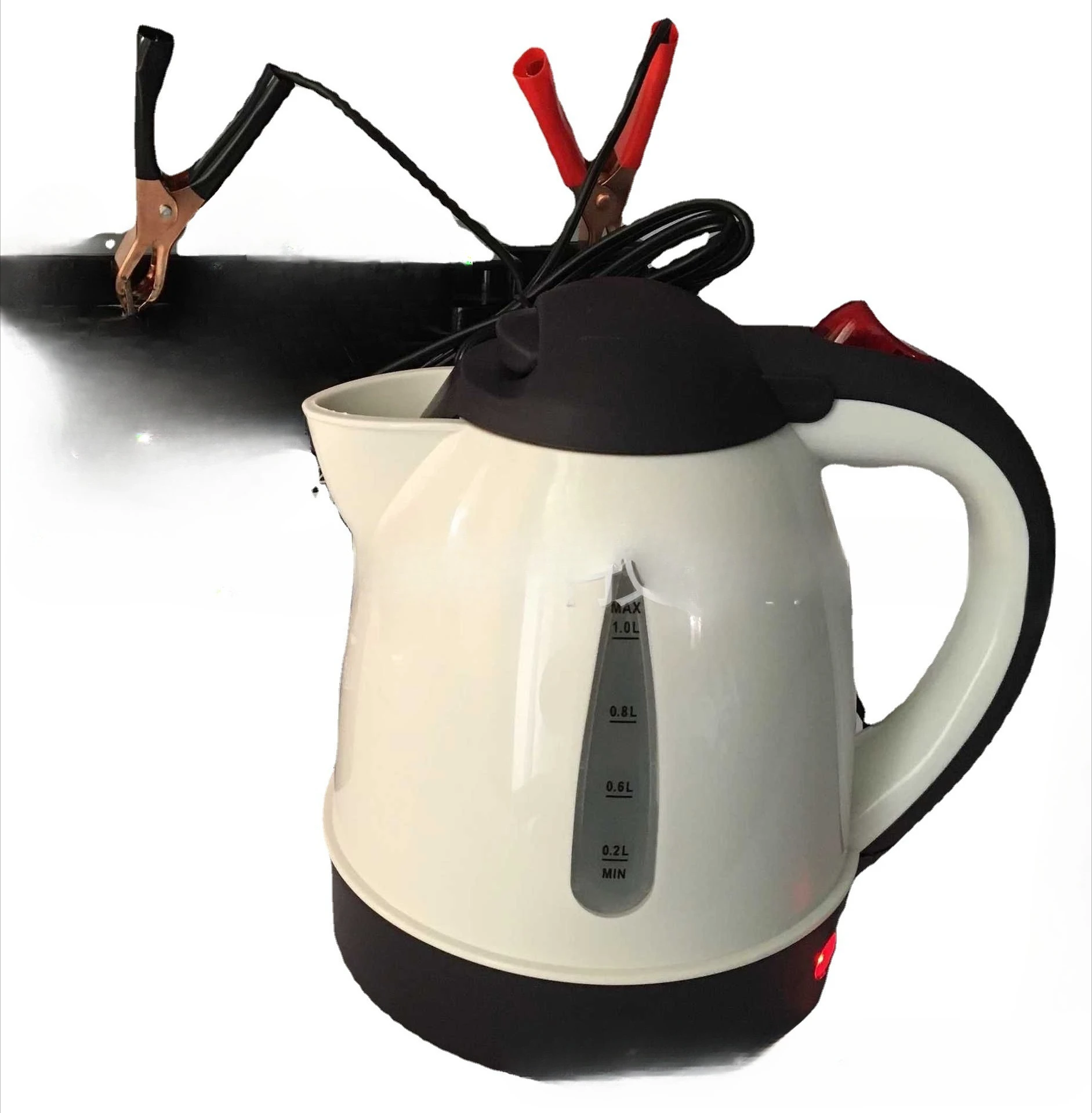 Solar DC 12V Electric Kettle 1.8L Large Capacity Boiling Noodles Convenient Kettle