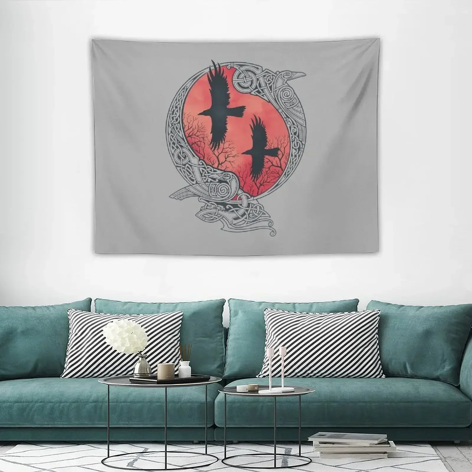 

HUGIN&MUNIN Tapestry Outdoor Decor Home Decor Accessories Wall Decorations Home Decorating Tapestry