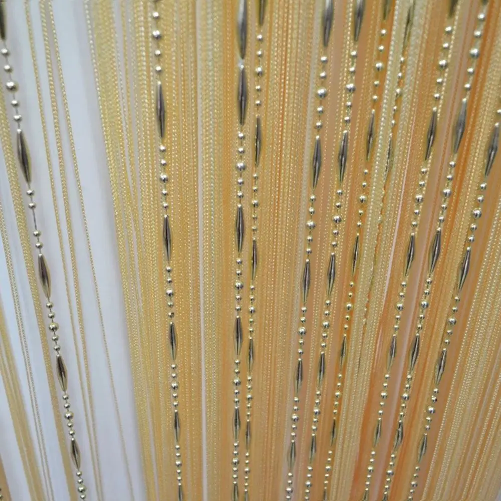 Dew Drop Chain Bead Curtain String Door Room Divider Fly Bug Screen Tassel 1Mx2M
