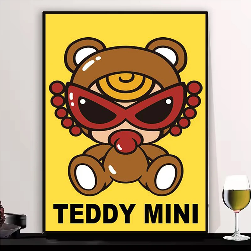 

Japanese Fashion H-Hysteric M-Mini Poster Photos for Living Room Decor Pictures Wall Decoration Painting Home Decorations