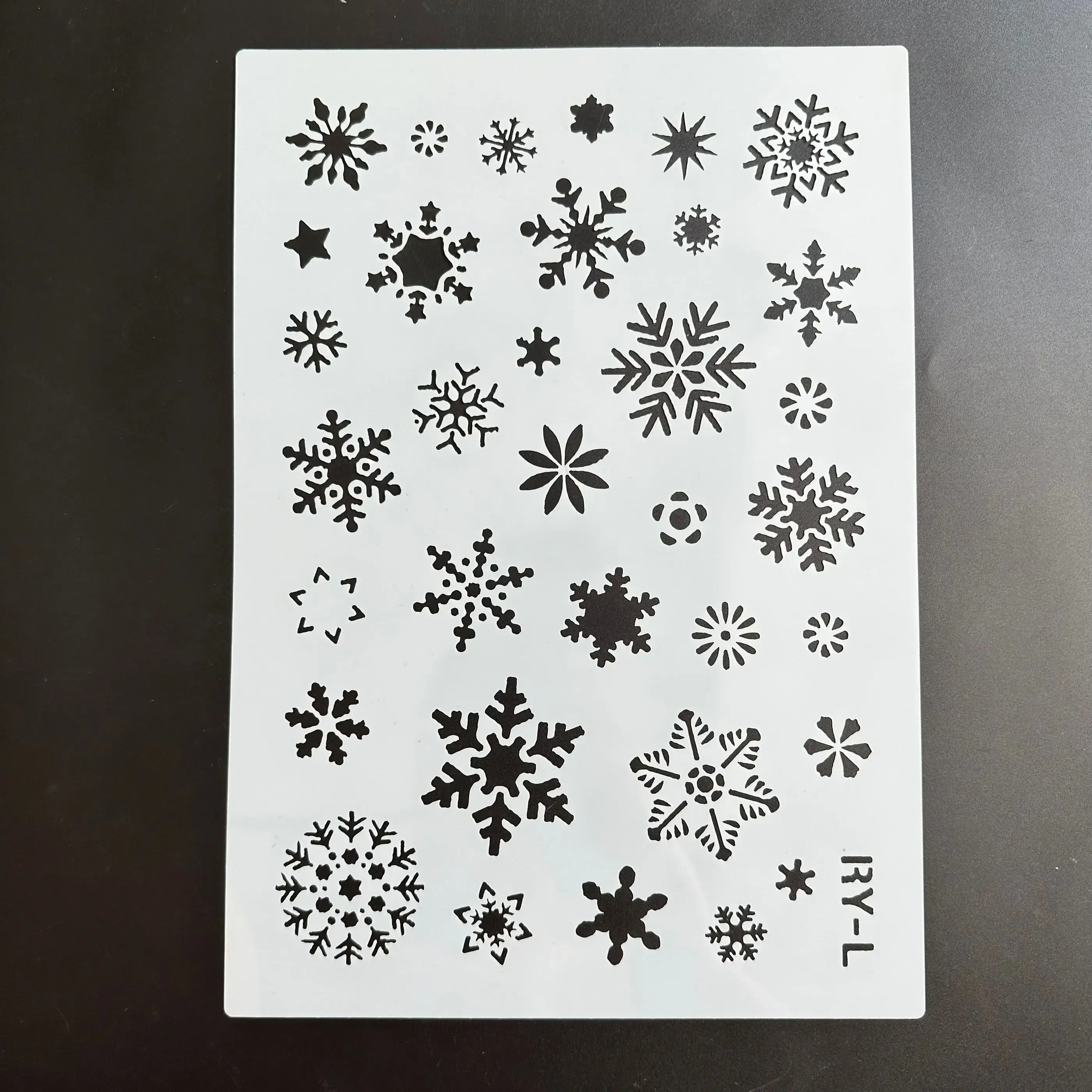 

A4 29 *21cm DIY mandala for painting stencils stamped photo album embossed paper card on wood, fabric Christmas snowflakes