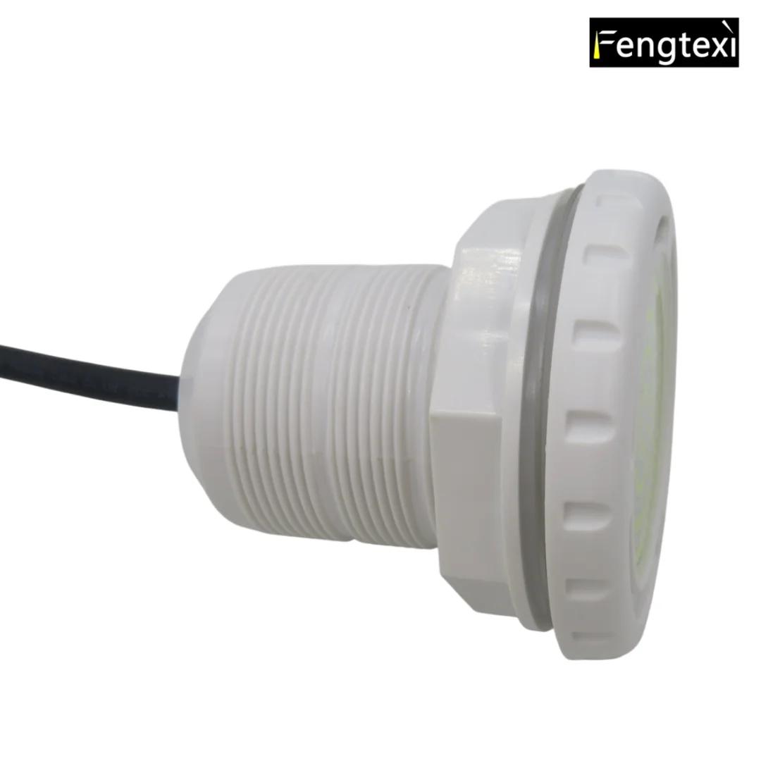 

12V 15W IP68 Waterproof Underwater Light with Remote Control for Liner Pools, Spa Pools, Bathtubs, and Simple Canvas Pools