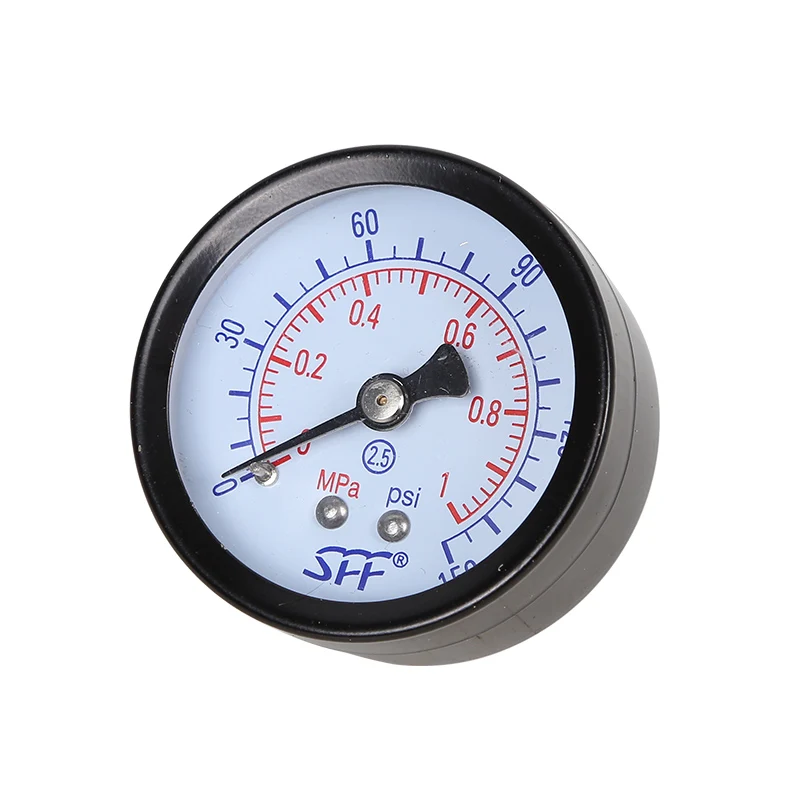 Y40 50 60 Axial Pressure Gauge Y40Z Air Compressor Hydraulic Pressure 40MM Pressure Gauge