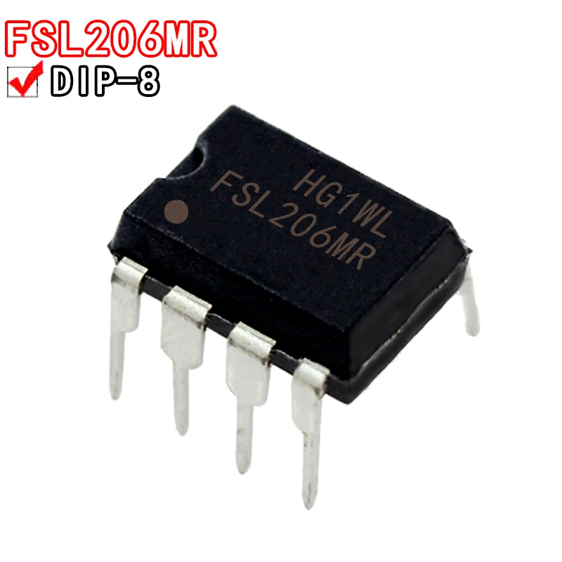 5PCS FSL206MR FSL206 LCD power management chip IC in DIP8