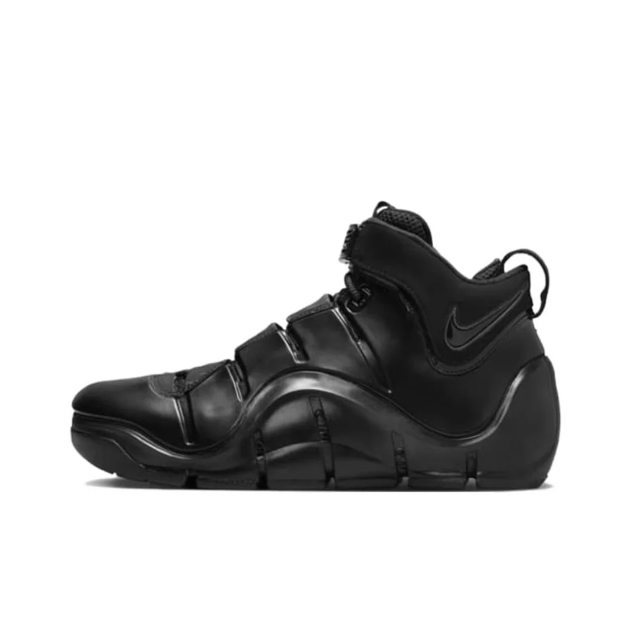 Nike Lebron 4 'Anthracite' James 4 Mid top Basketball Shoes Men's Black 2023 Edition FJ1597-001
