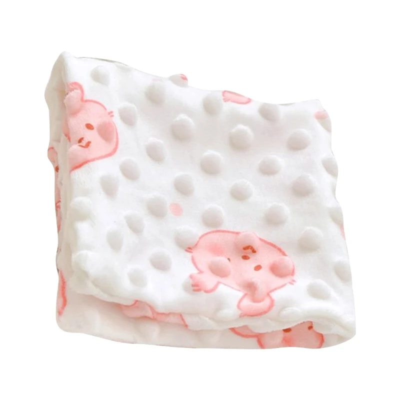 Collection of 5 Towel Newborn Comfort Multipurpose Baby Small Square Cloth Baby Spit-up Cloths for Boys Girls