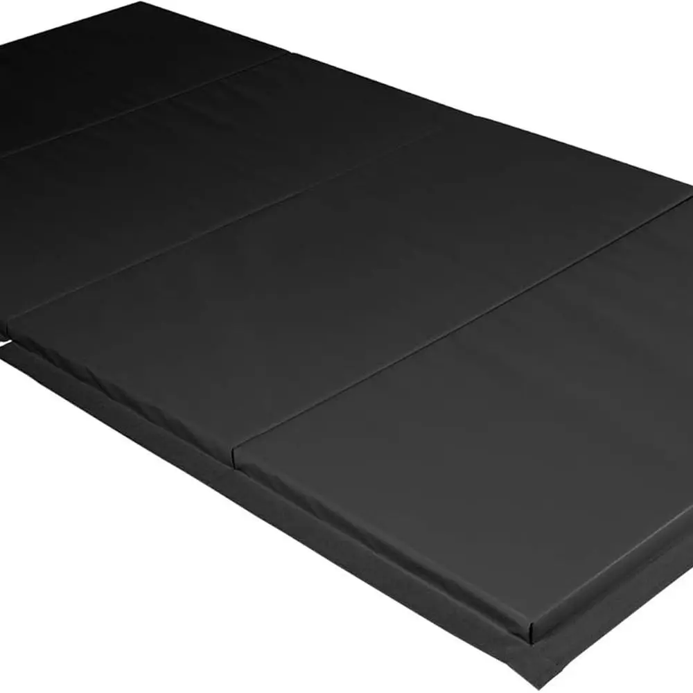 

Personal Fitness & Exercise Mat for Home Workout - Lightweight and Folds for Carrying – All Purpose Home Gym Mat – Thick Mat for