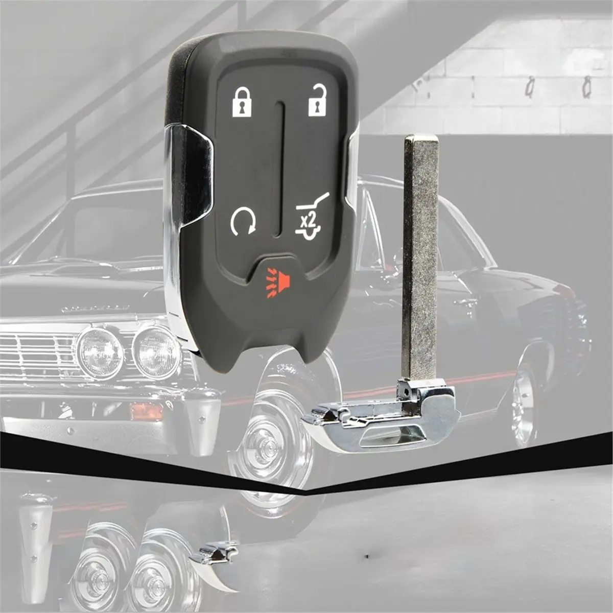 ^DT651~~2X Keyless Entry Remote Key Fob Replacement 5-Button for 2021 2022 2023 2024 Acadia Terrain HYQ1ES,13522895,13547797