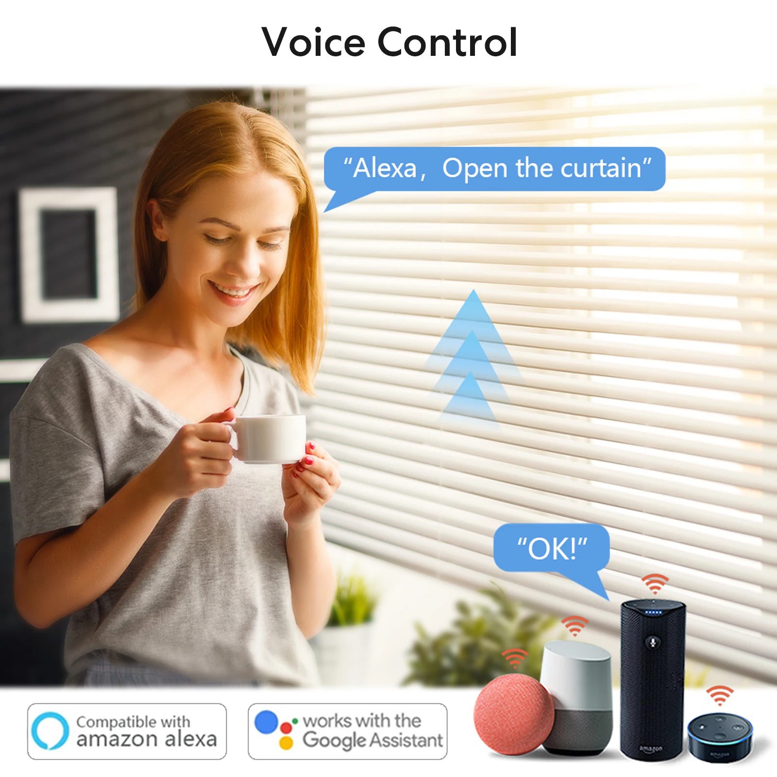 LoraTap ZigBee Vorhänge, Rollläden, Jalousien, Schaltersteuerung, verbundener Motor, Google Home, Alexa, elektrisches Fenster, Tuya Smart Life – Detail 4