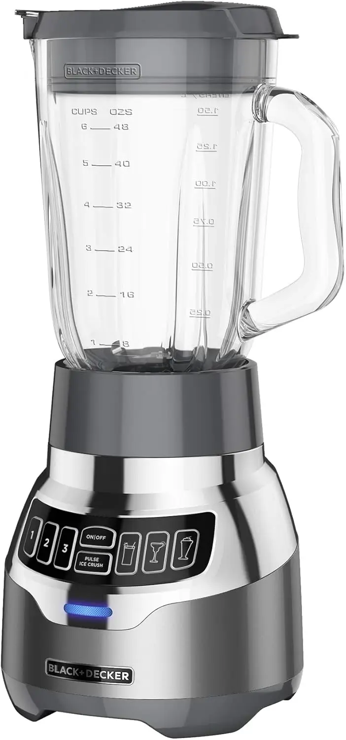 Digital Blender with Quiet Technology, Stainless Steel, BL1300DG-T