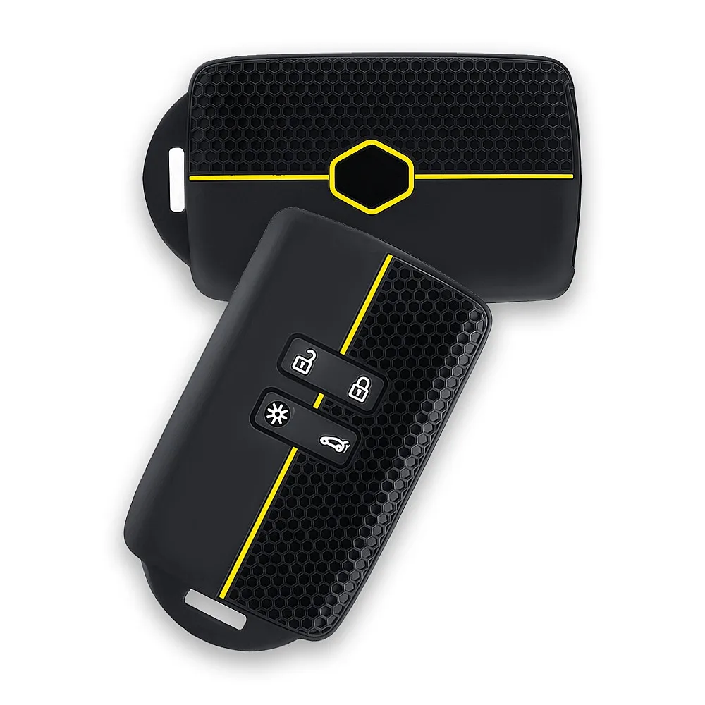 Silicone Smart Remote Control Car Key Fob Cover Case For Renault Captur Koleos Kadjar Arkana Megane Dacia Duster Sandero Stepway
