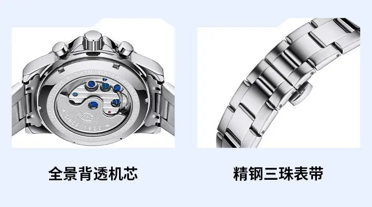 Dickies Mechanical Boy's Watch, Personalized European and American Men's Luminous Watch Waterproof CL-709DS-12JX