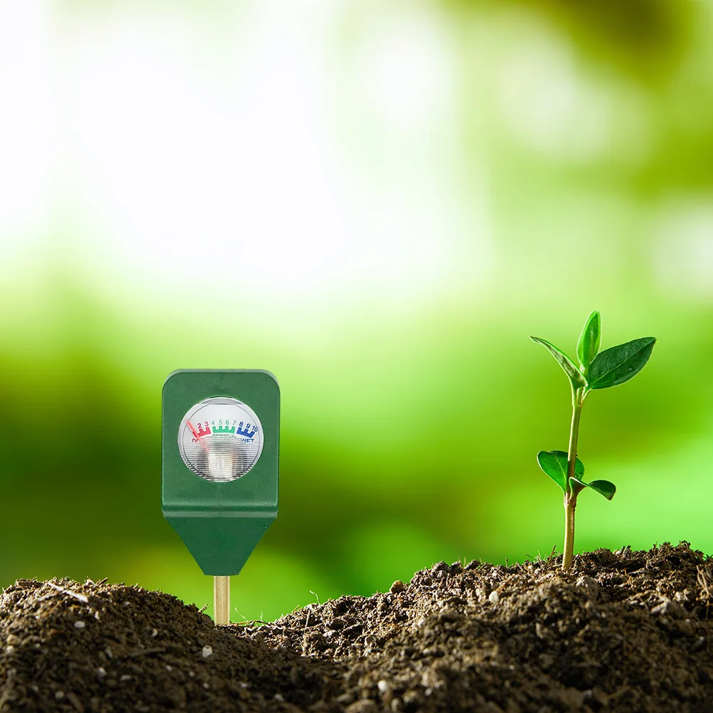 

Soil Moisture Meter Hygrometer Mini Professional Tester Kits Garden Lawn ABS Digital Dial Wide Scale Clear Large