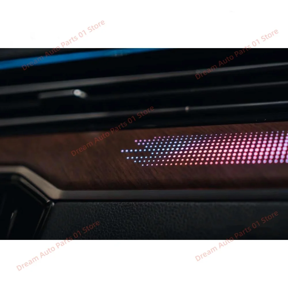 For VW Passat B8 Arteon Variant LED Atmosphere lamp wood mold Interior trim strips Car interior lighting upgrade Car accessories