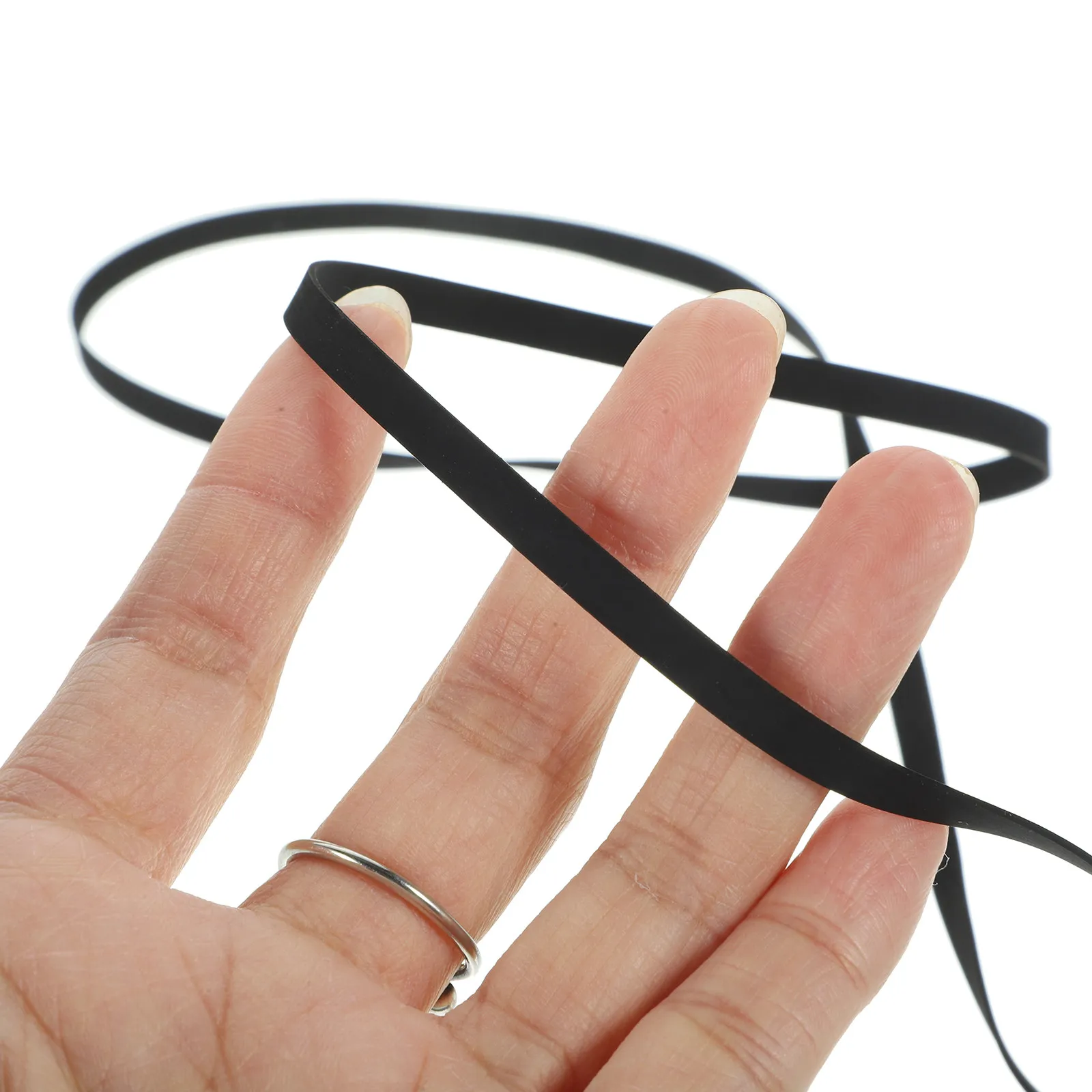 

High Quality Recorder Rubber Belt for Cassette Tape Players and Recorders Lightweight Easy Install Flexible Drive Belt