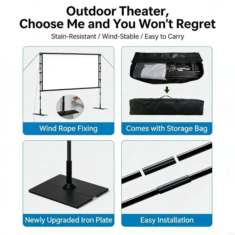 cora-foldable-16-9-projector-screen-with-strong-twin-metal-stands-easy-to-carry