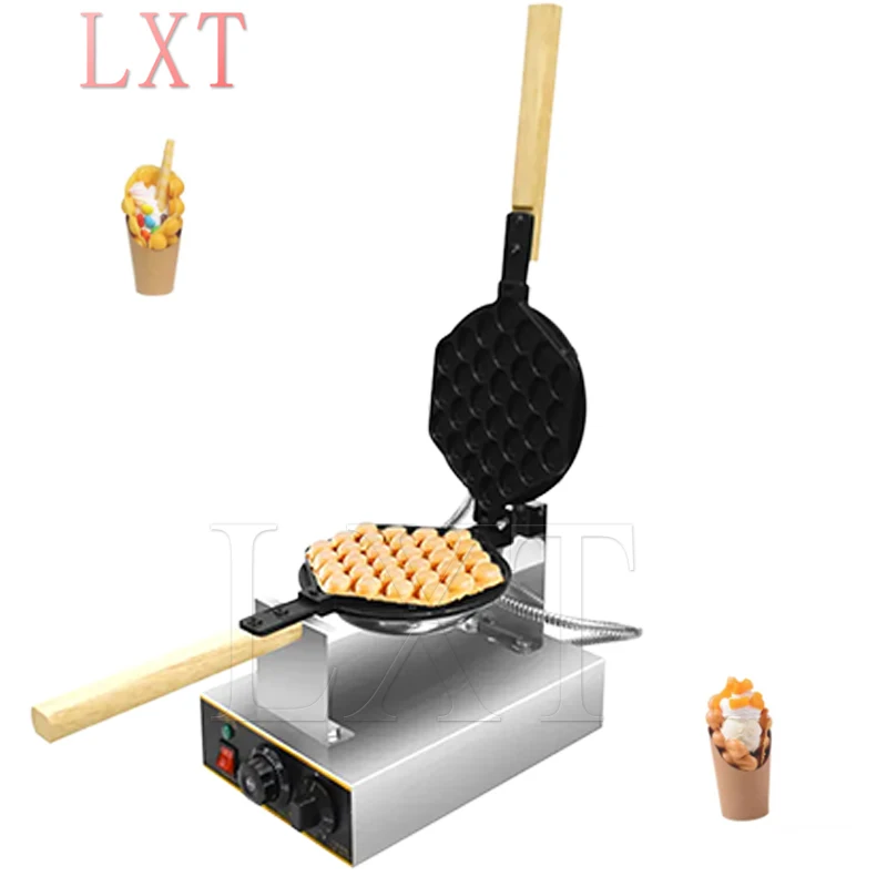 Electric Egg Bubble Waffle Maker Non Stick Pan Eggettes Puff Cake Maker Egg Machine Egg Cake Oven 110v 220v