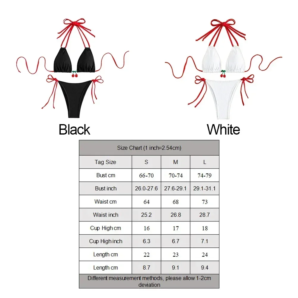 Sexy Low Waisted Bikini Set Swimsuit Beach Female Swimwear Women Halter Solid Strappy Beachwear Bathing Suits Brazilian Biquini