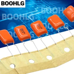 10pcs 100V 393 0.039UF 39NF Orange APS Audio Film Capacitors