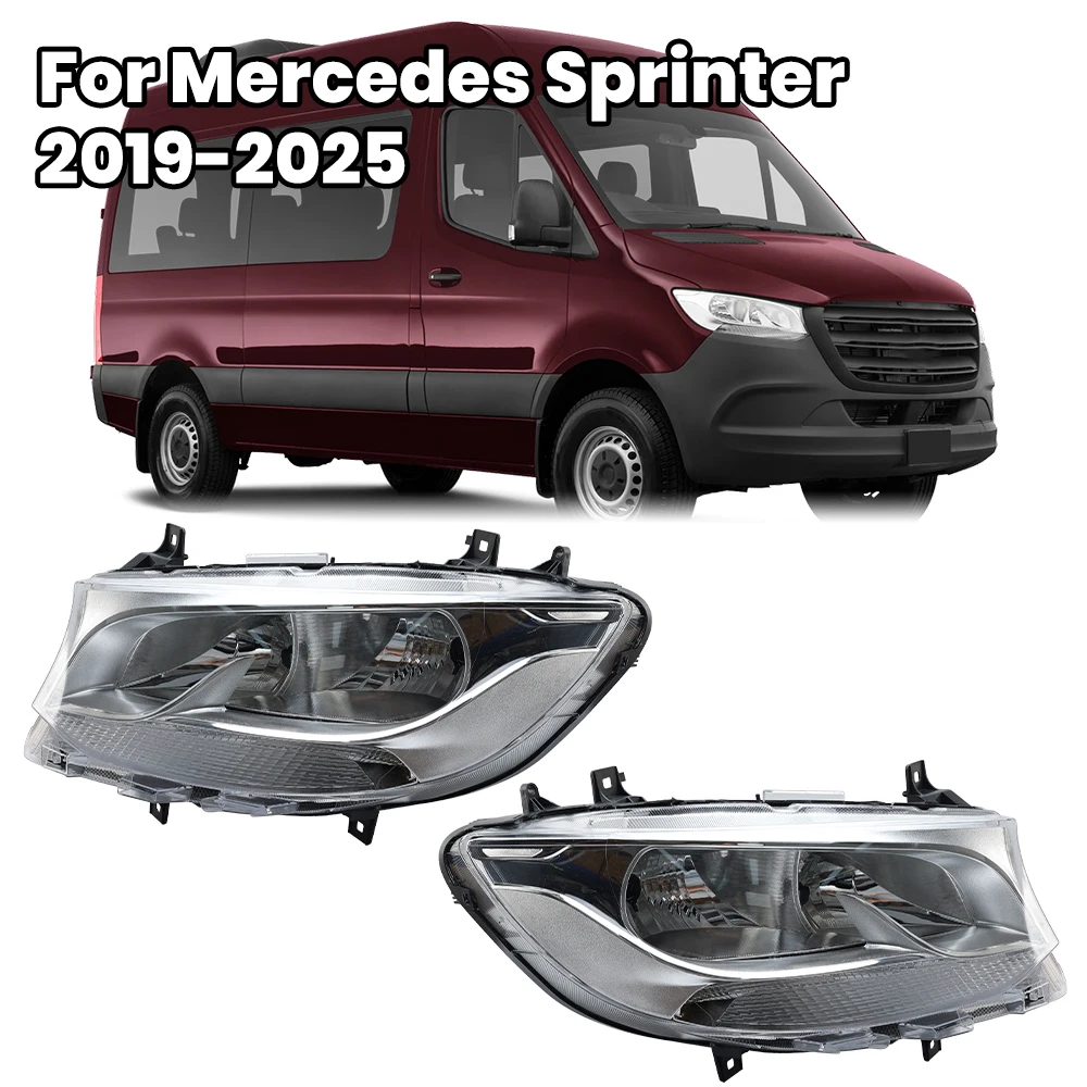 

1pcs headlight for Mercedes Sprinter W907 W910 2019 2020 2021 2022 2023-2025 head light headlamp car accessories 9109060000