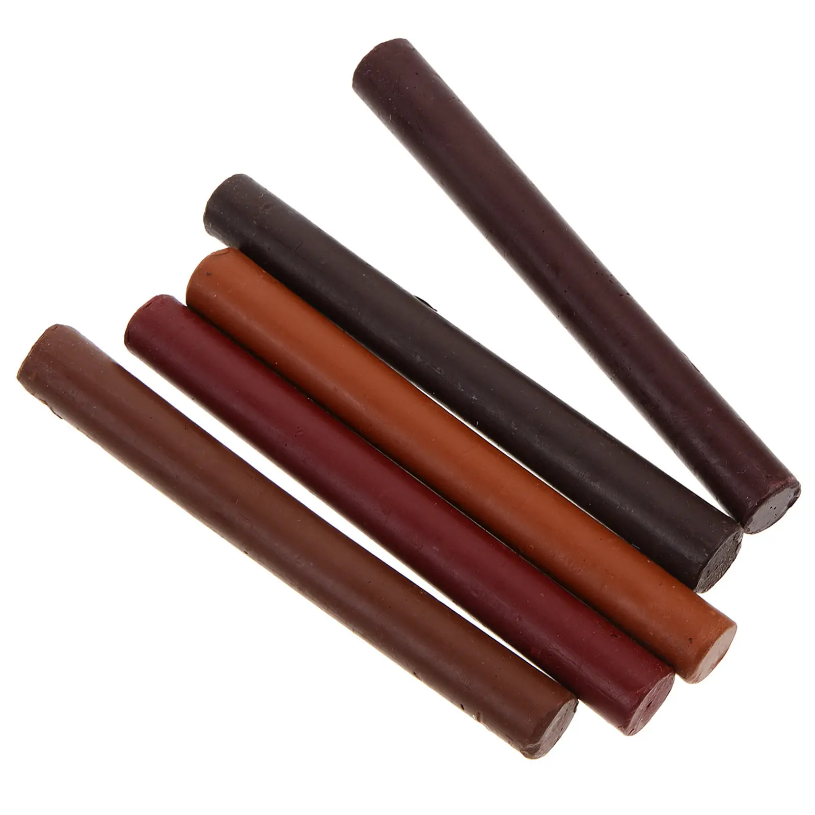 Wood Scratch Repair Pens 5 Piece Furniture Touch Up Markers for Hardwood Floors Cabinets and Tables
